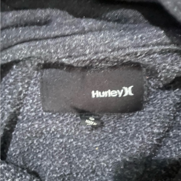 Mens small hurley sweater grey hoodie - Picture 2 of 2